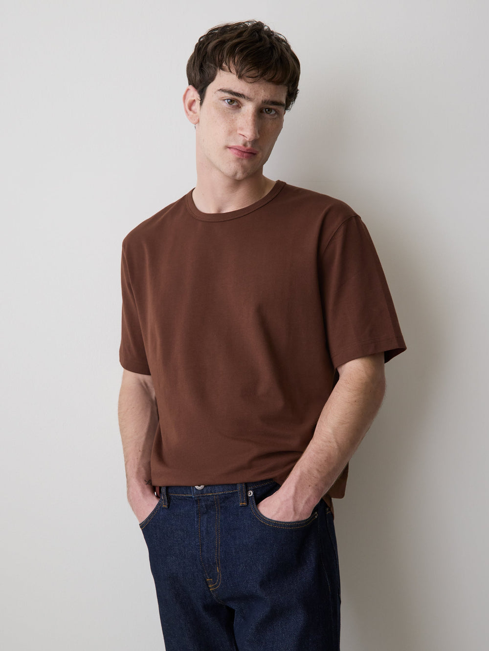 RW&CO Regular Fit Supima (R) Cotton Crew-Neck T-Shirt