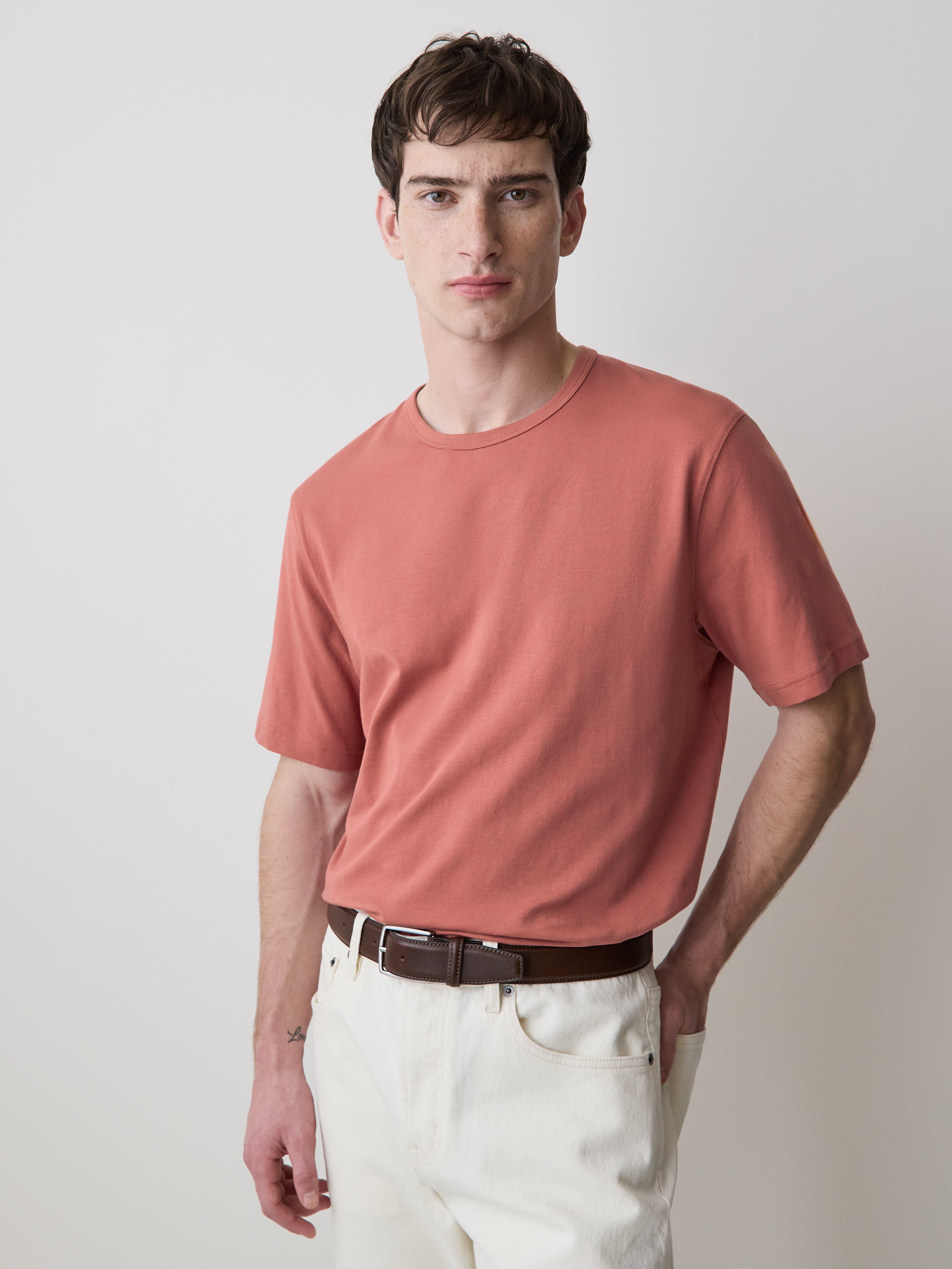 RW&CO Regular Fit Supima (R) Cotton Crew-Neck T-Shirt