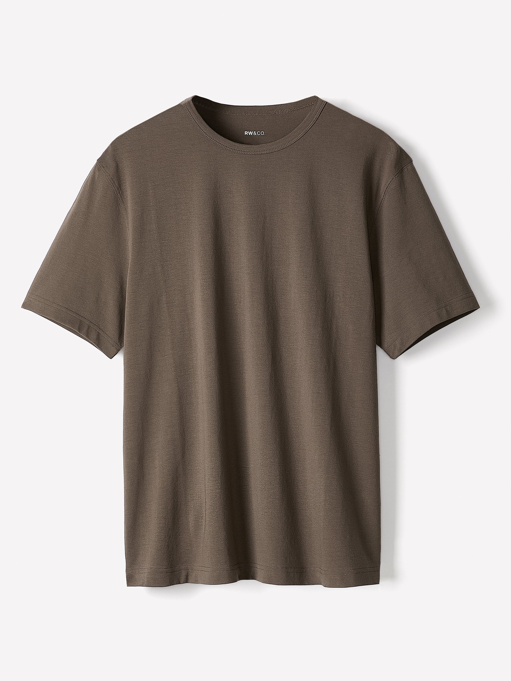 RW&CO Regular Fit Supima (R) Cotton Crew-Neck T-Shirt