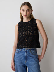 RW&CO Crochet Tank Top