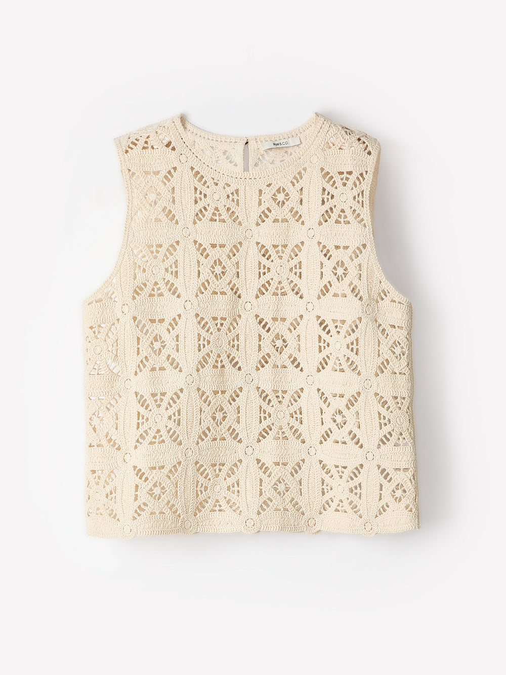 RW&CO Crochet Tank Top