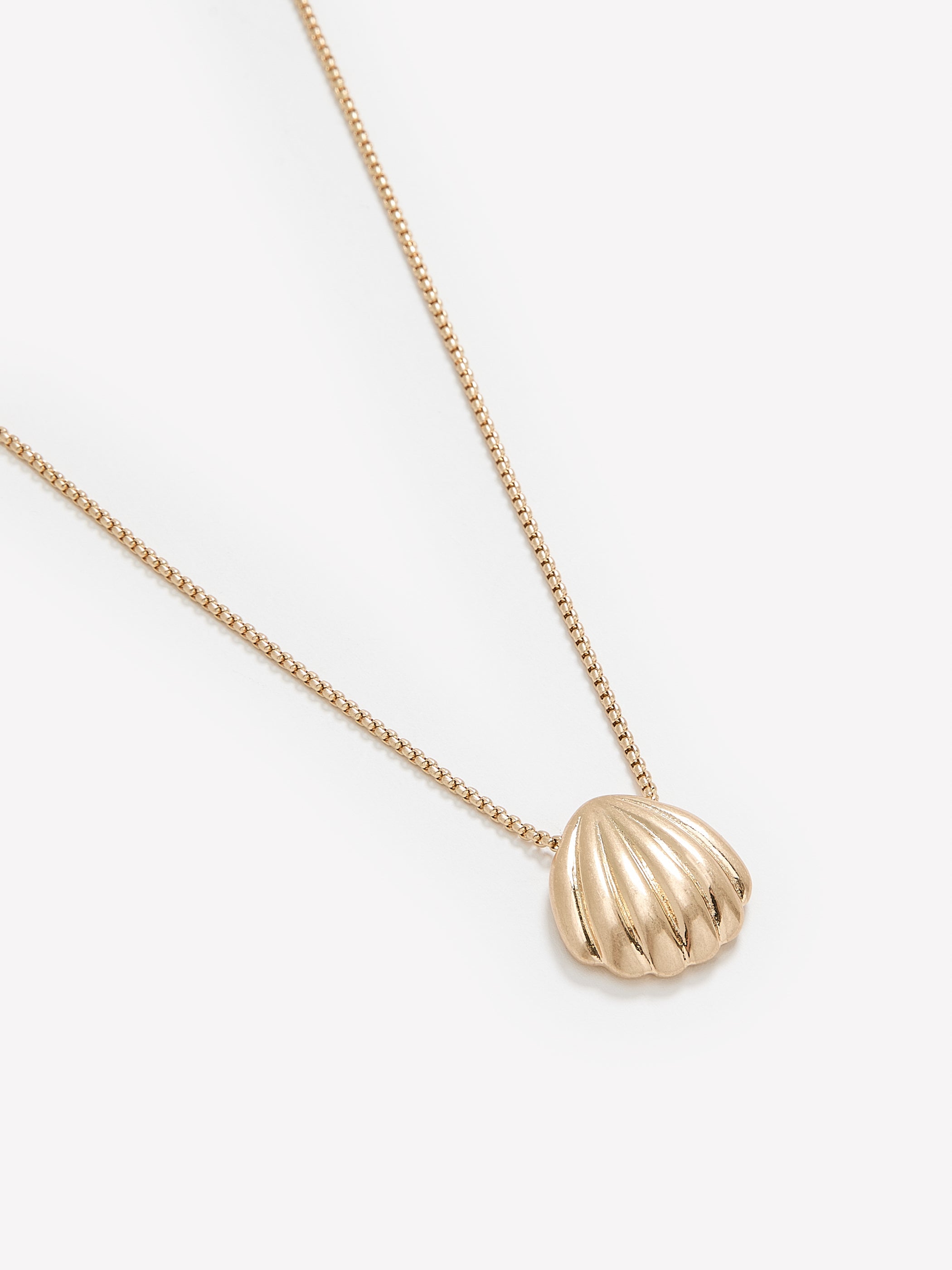 RW&CO Long Necklace with Shell Pendant