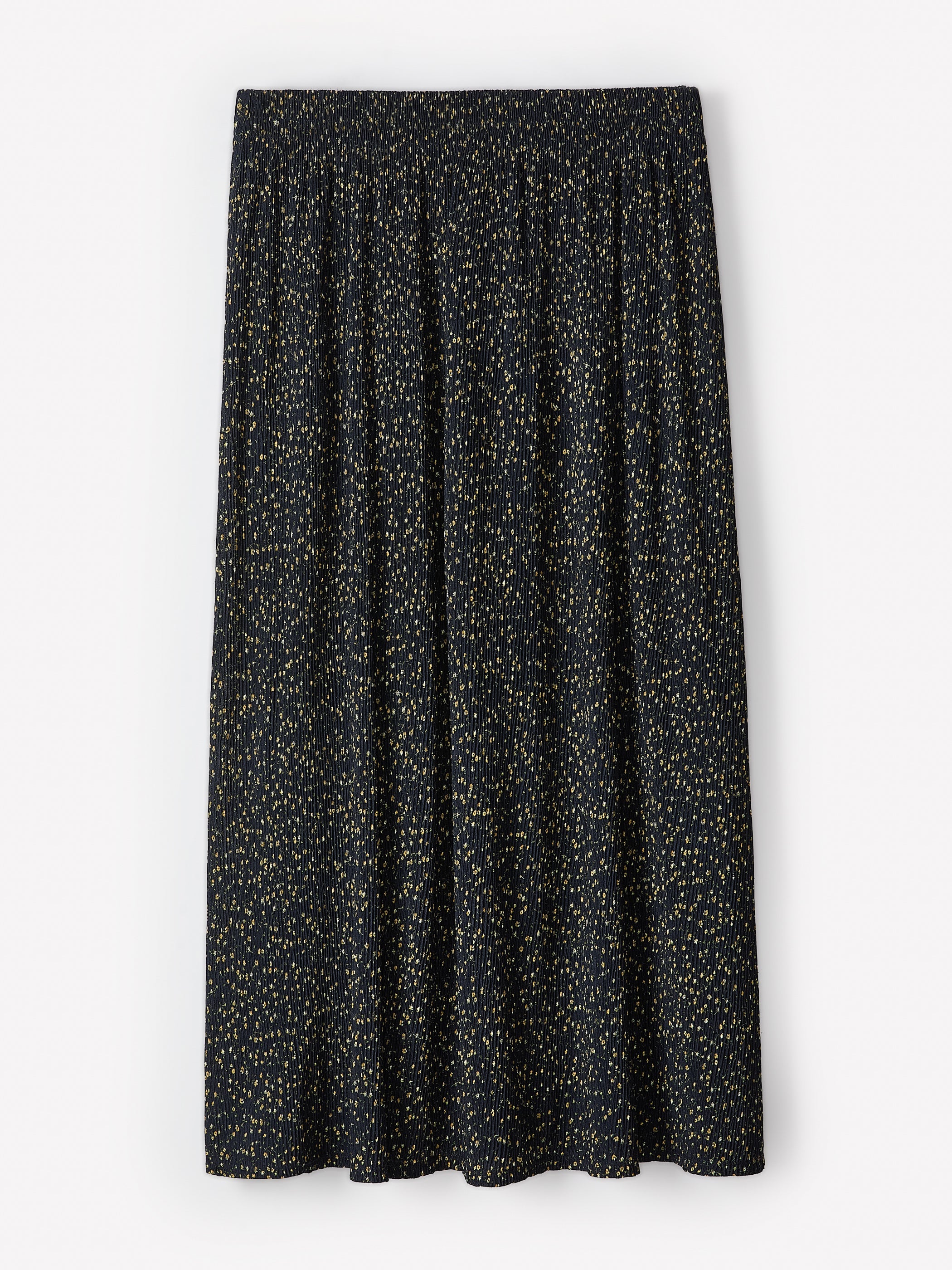 RW&CO High-Rise Flare Midi Skirt