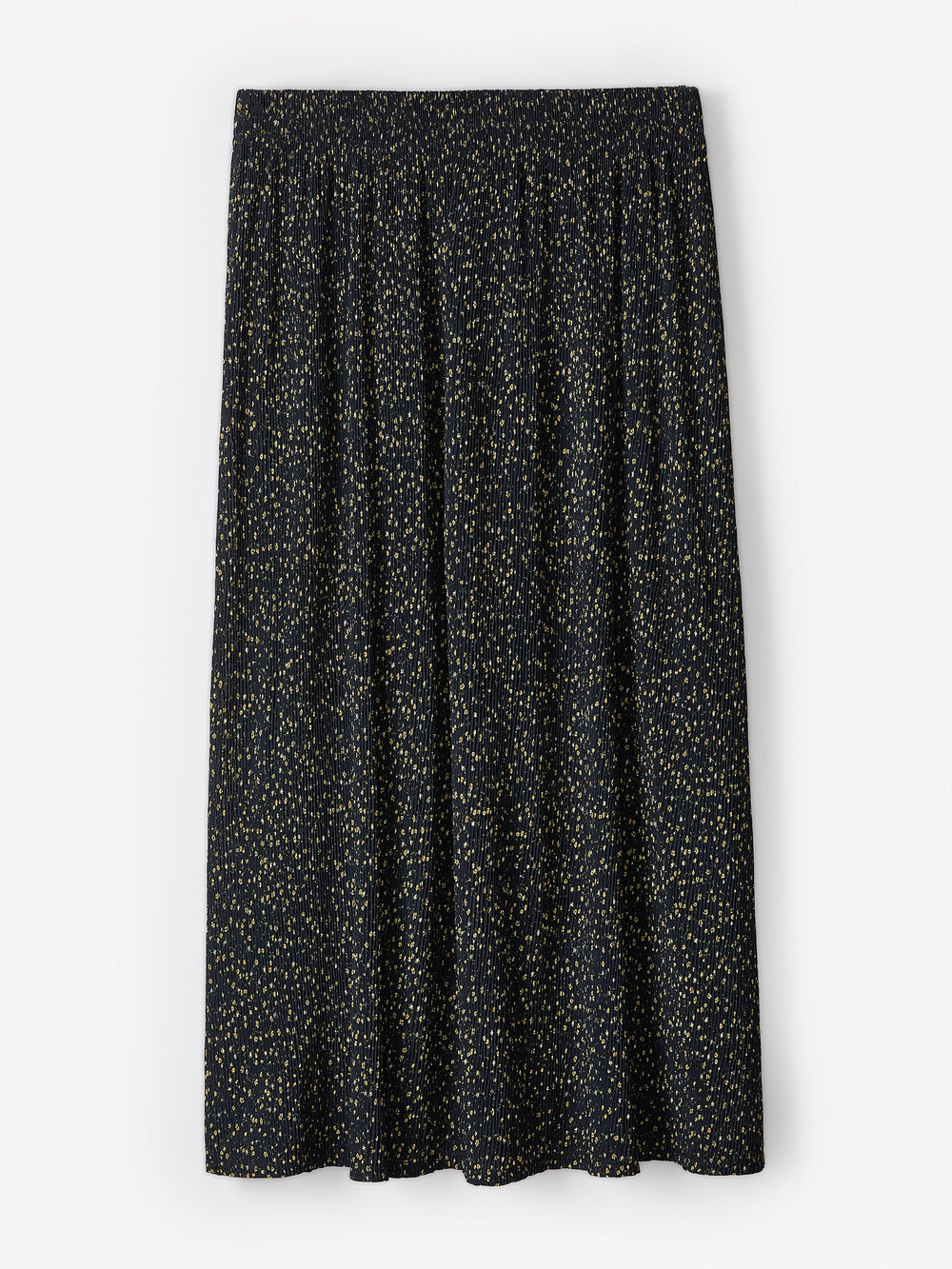 RW&CO High-Rise Flare Midi Skirt