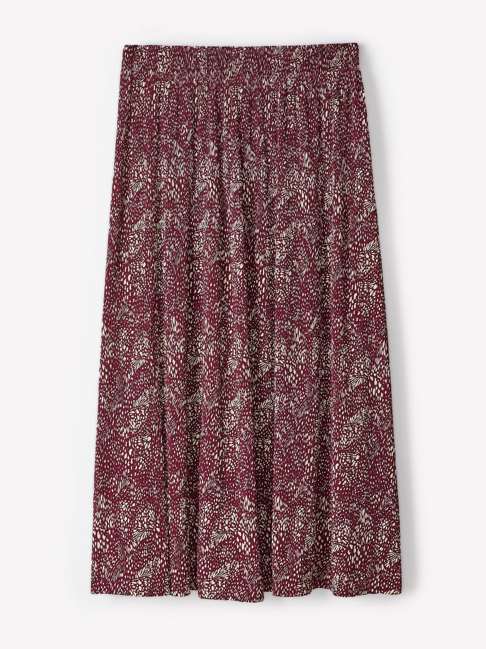 RW&CO High-Rise Flare Midi Skirt
