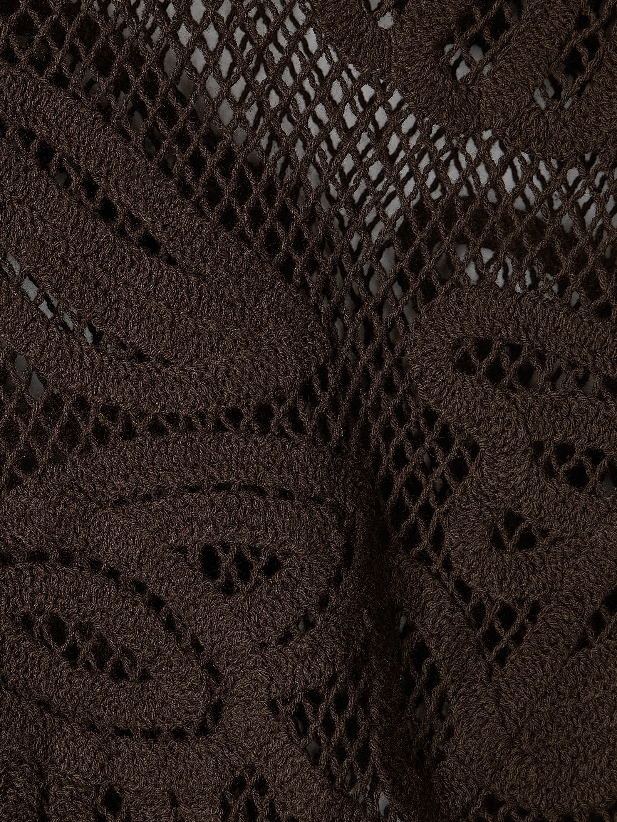 RW&CO Long-Sleeve Crew-Neck Top with Crochet Details
