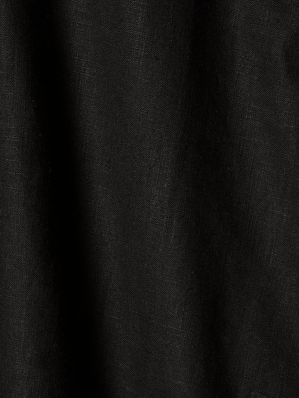 RW&CO Linen-Blend Extended-Sleeve Blouse with Shirt Collar