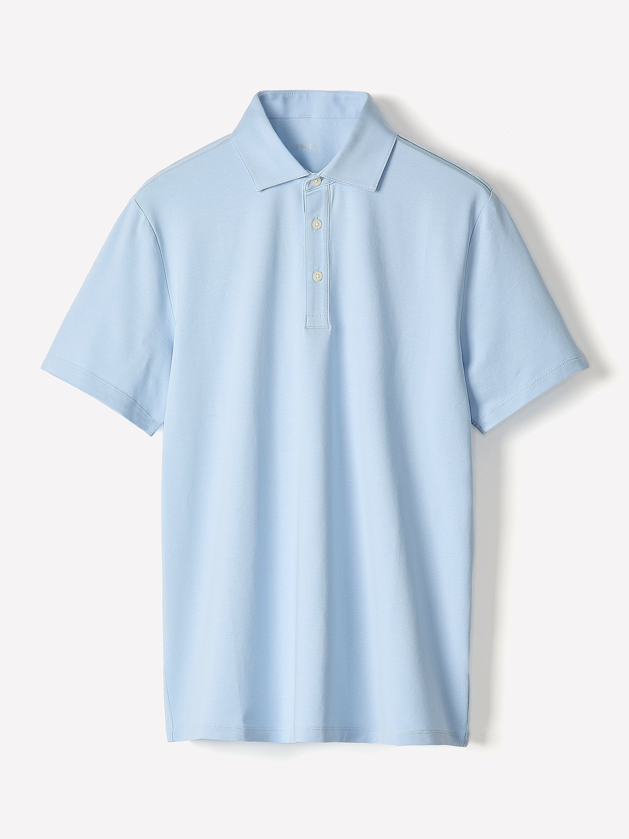 RW&CO Short-Sleeve Supima (R) Cotton Polo