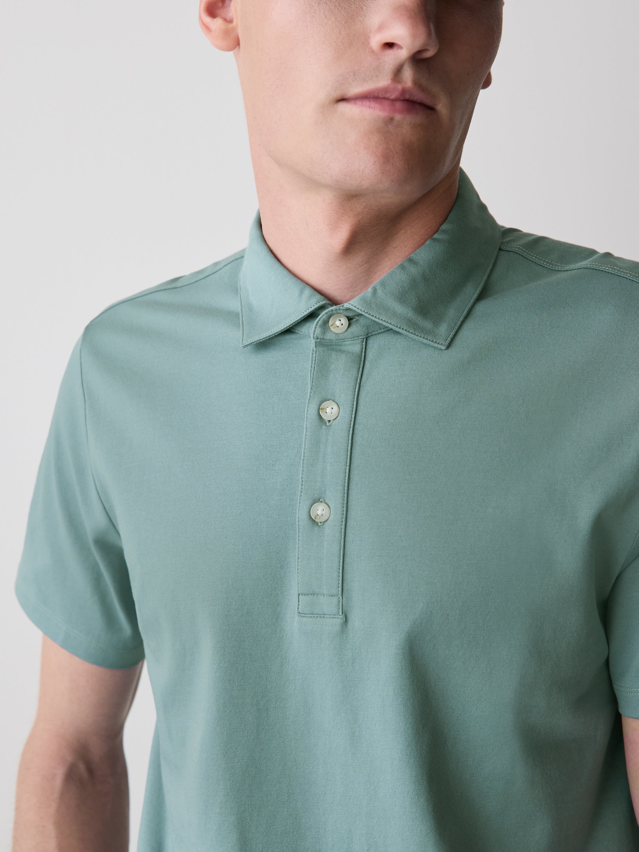 RW&CO Short-Sleeve Supima (R) Cotton Polo