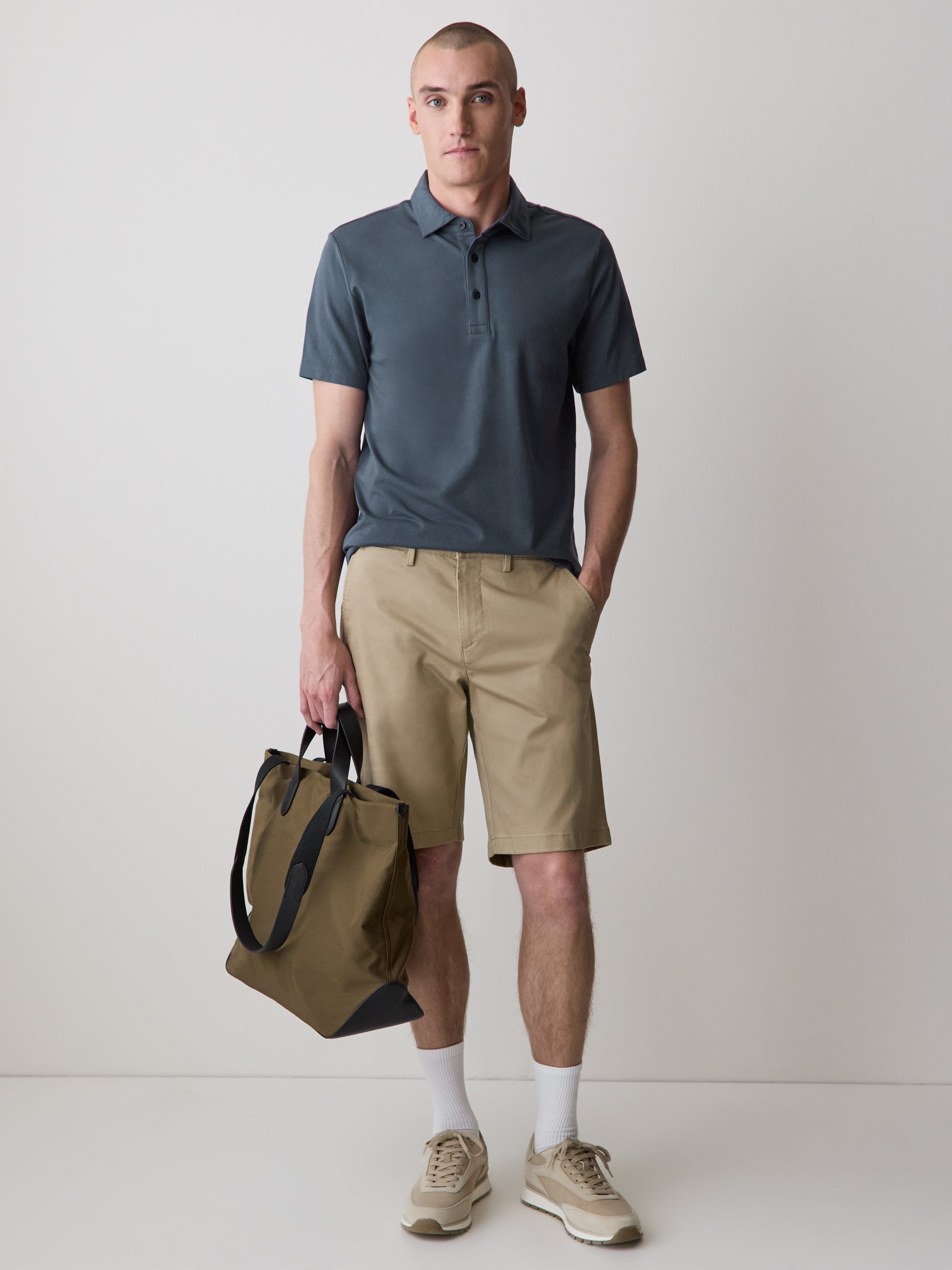RW&CO Short-Sleeve Supima (R) Cotton Polo