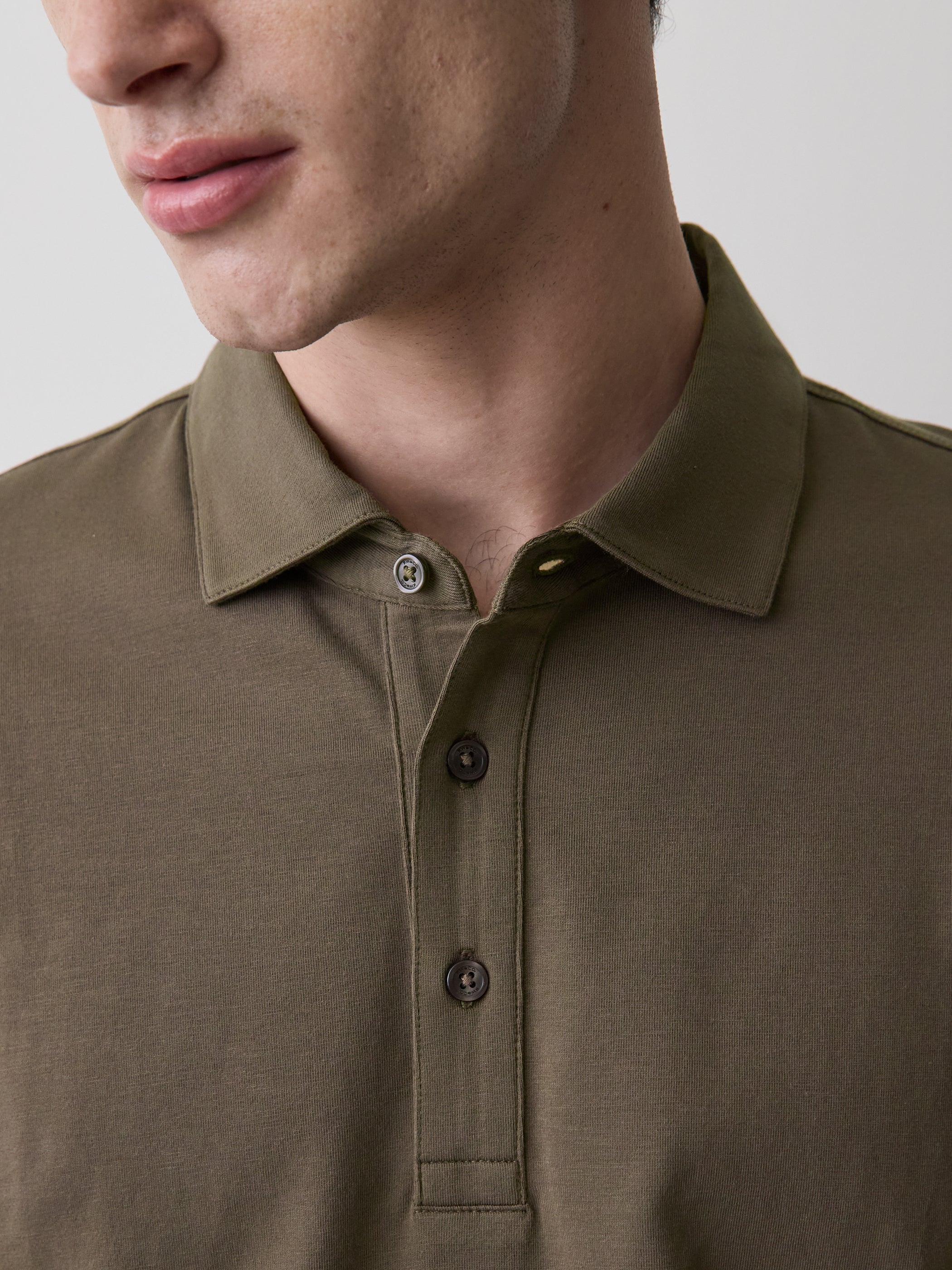 RW&CO Short-Sleeve Supima (R) Cotton Polo