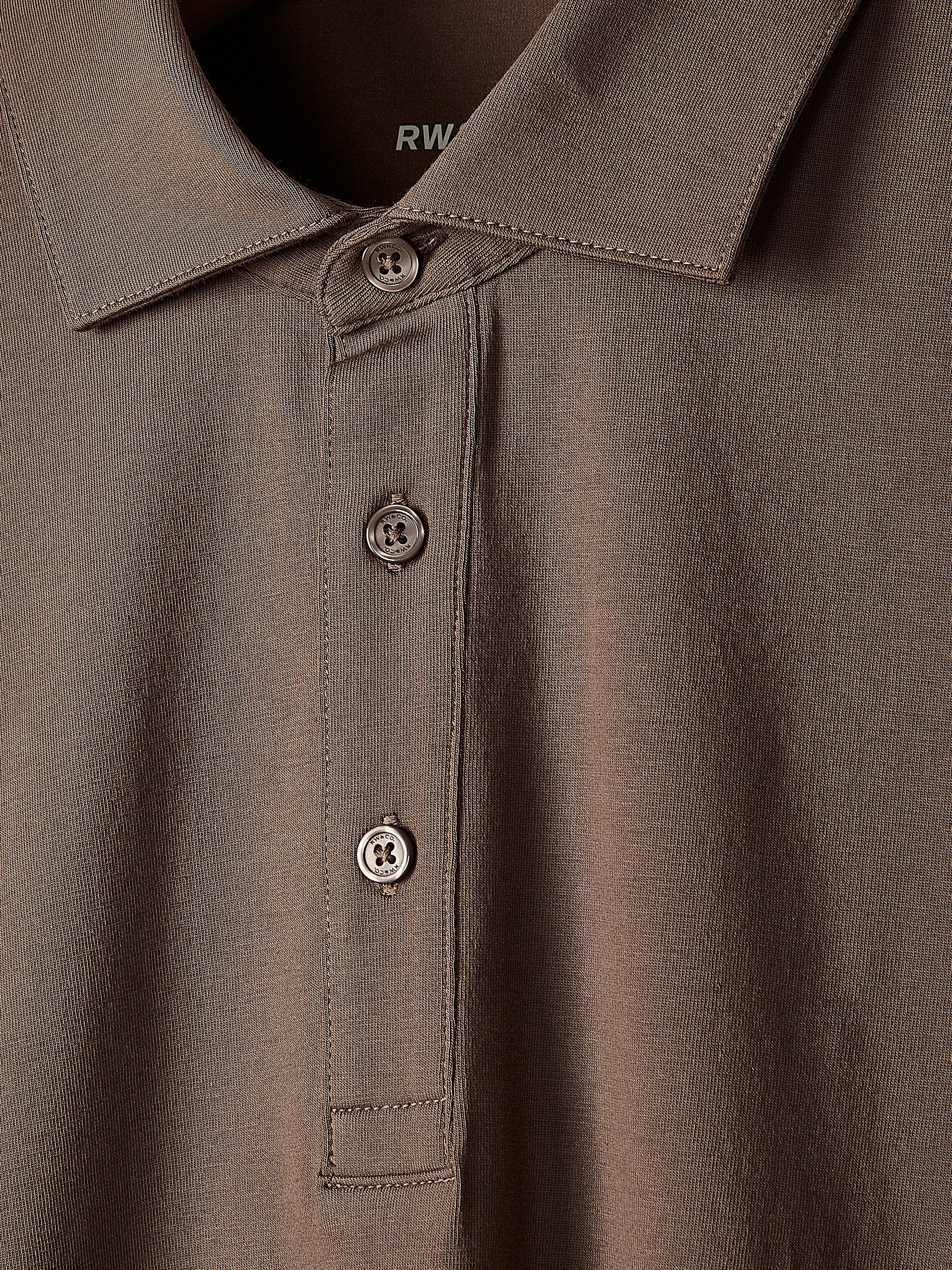 RW&CO Short-Sleeve Supima (R) Cotton Polo