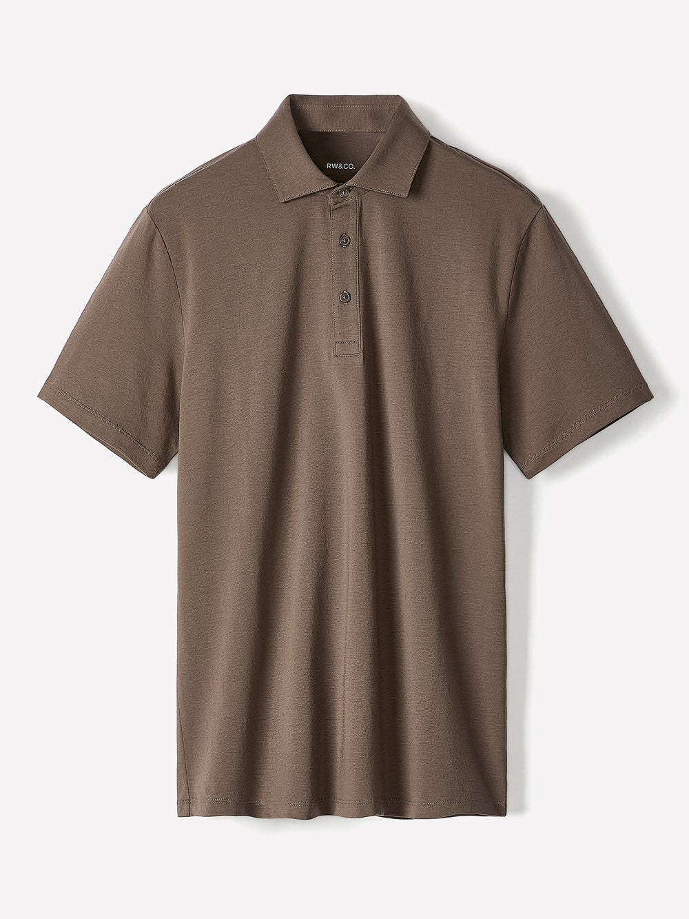 RW&CO Short-Sleeve Supima (R) Cotton Polo