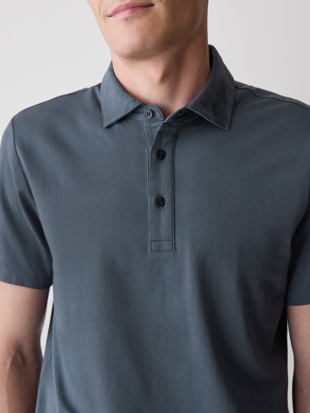RW&CO Short-Sleeve Supima (R) Cotton Polo
