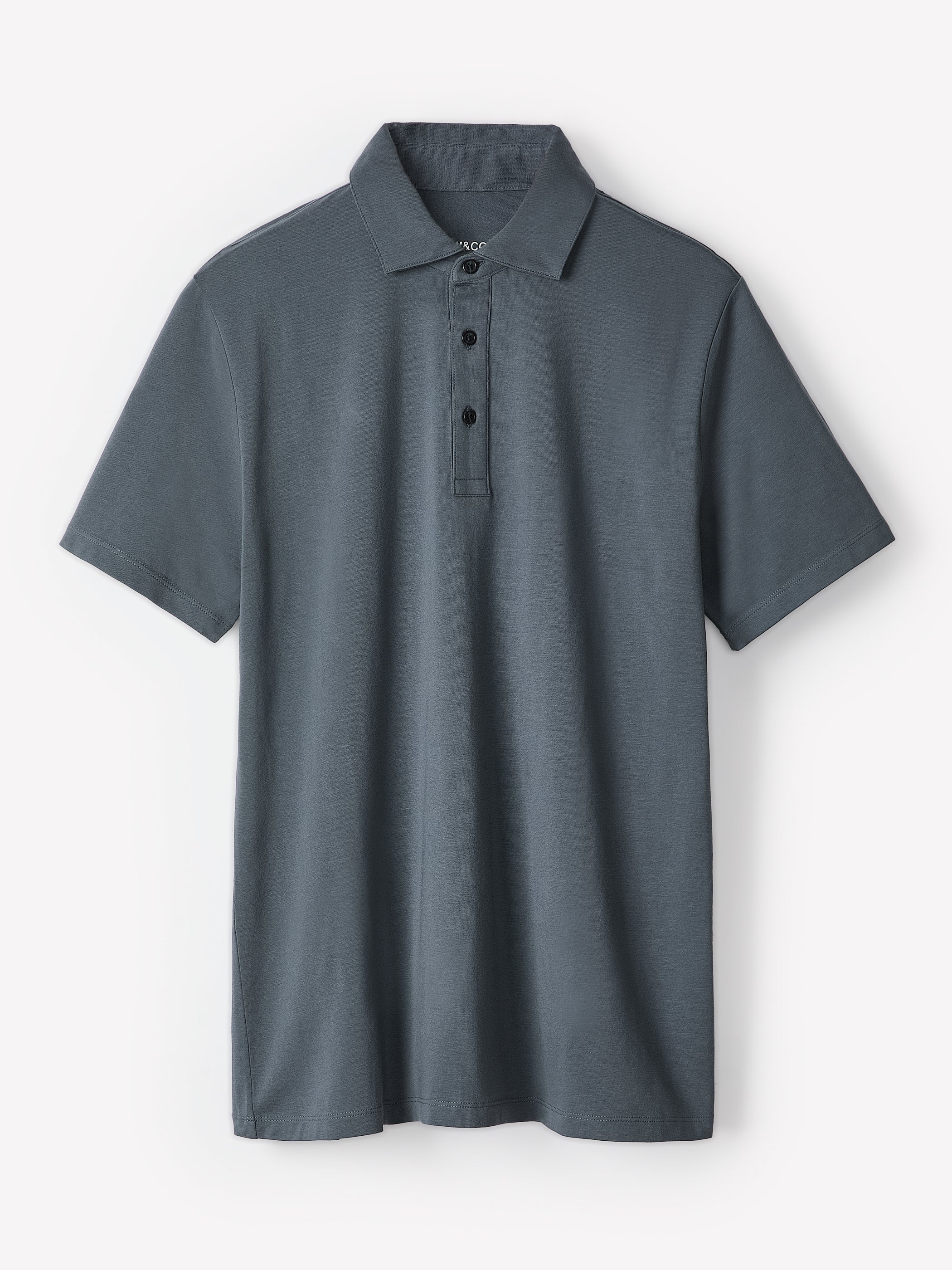 RW&CO Short-Sleeve Supima (R) Cotton Polo