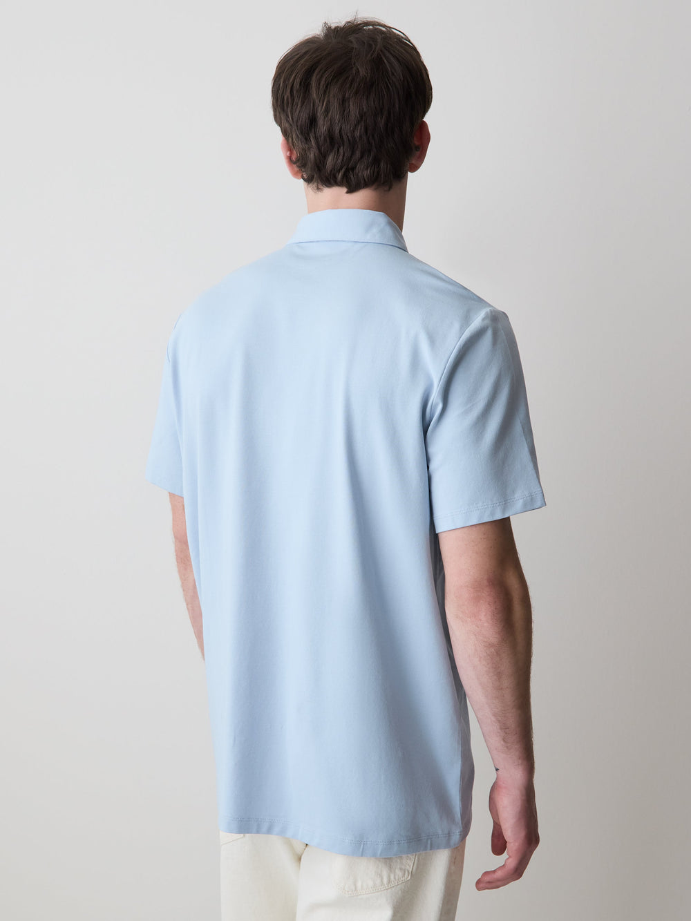 RW&CO Short-Sleeve Supima (R) Cotton Polo