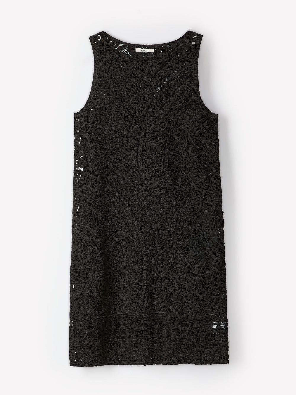 RW&CO Sleeveless Crochet Mini Dress
