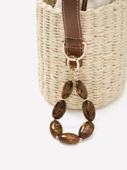 RW&CO Beaded Bag Charm & Phone Wristlet