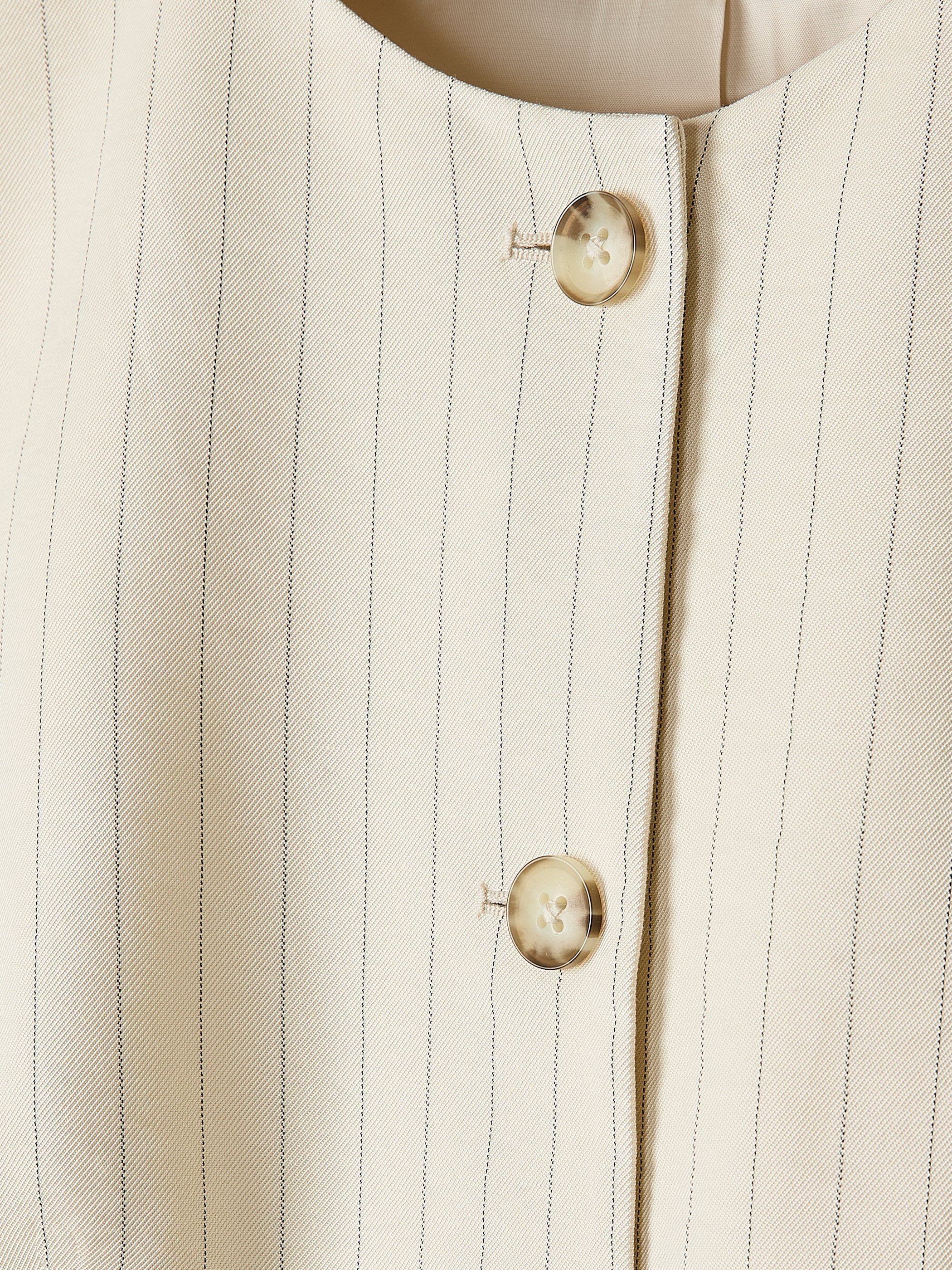 RW&CO Striped Short Vest