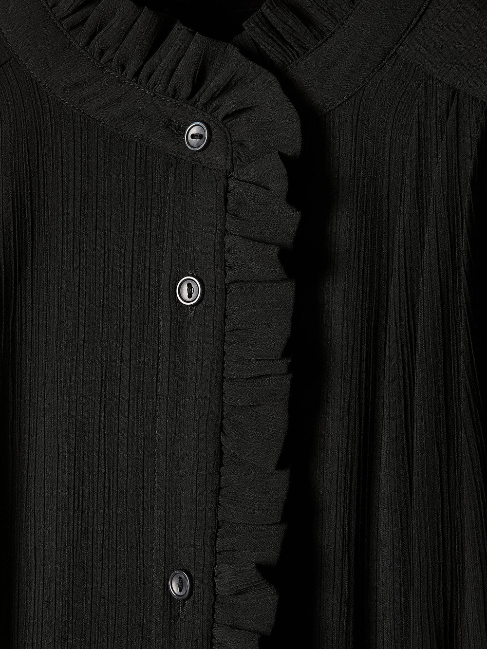 RW&CO Long-Sleeve Mock-Neck Buttoned-Down Midi Dress