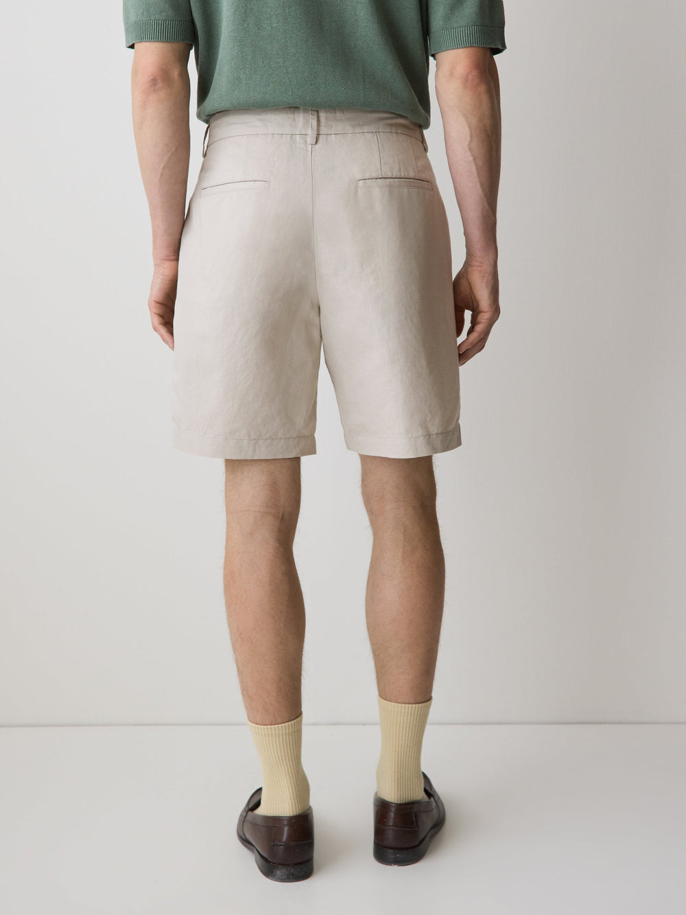 RW&CO Linen-Blend Shorts