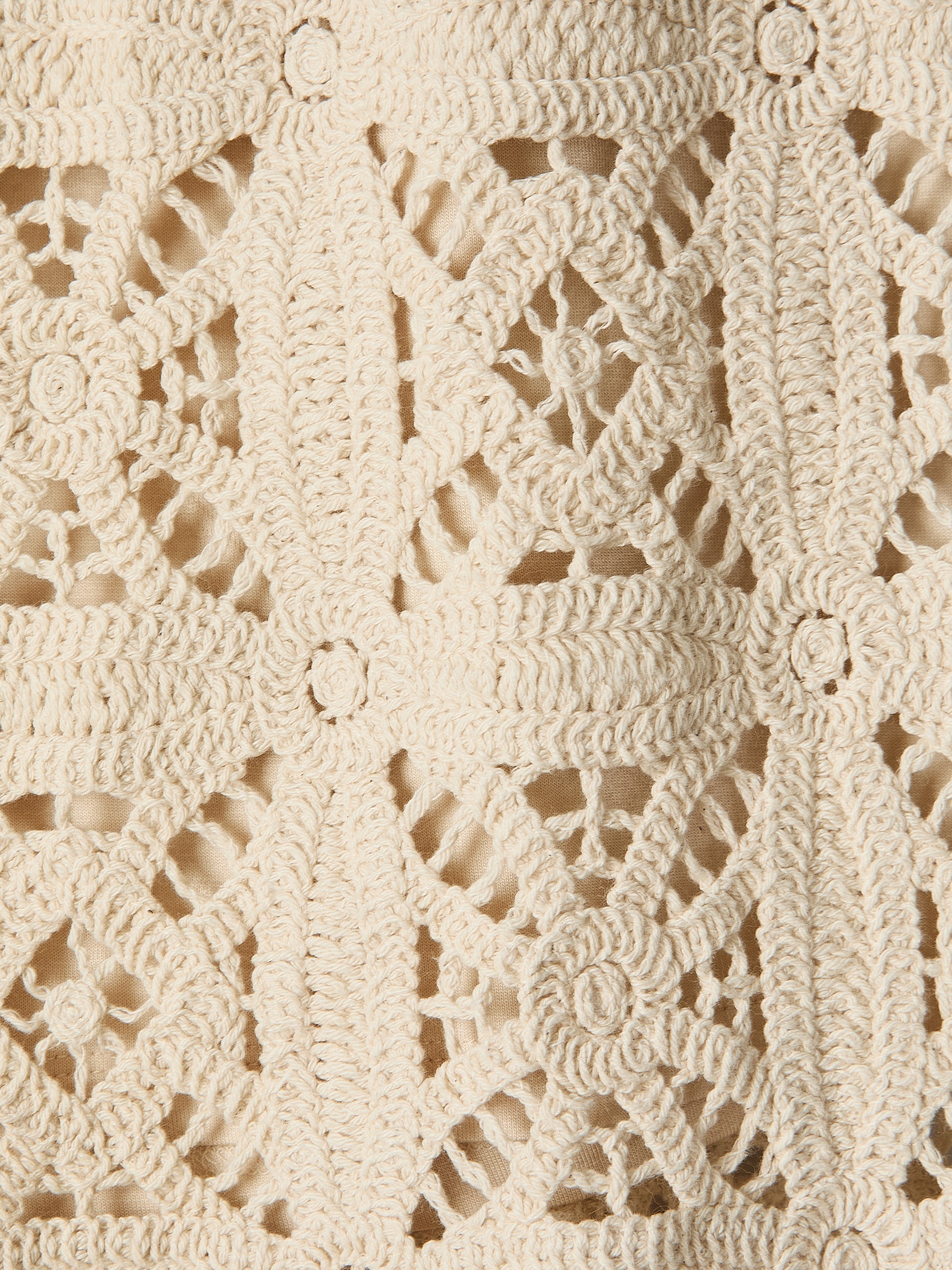 RW&CO Straight Crochet Midi Skirt