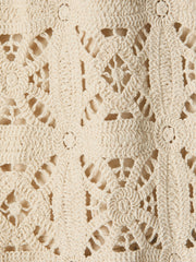 RW&CO Straight Crochet Midi Skirt
