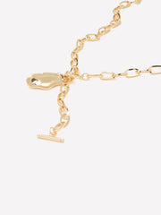 RW&CO Stainless Steel Necklace with Organic Pendant