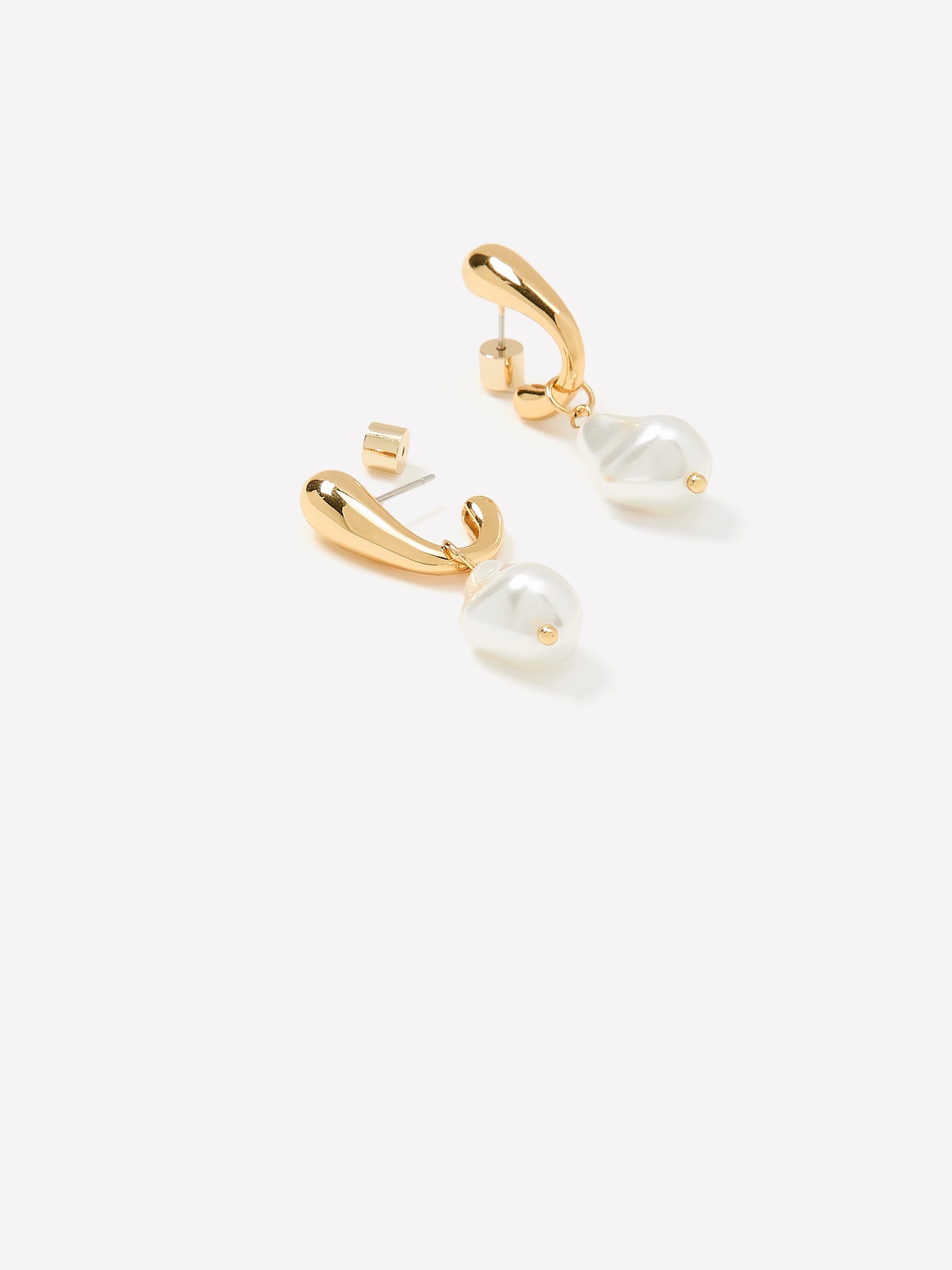 RW&CO Hoops with Pearls