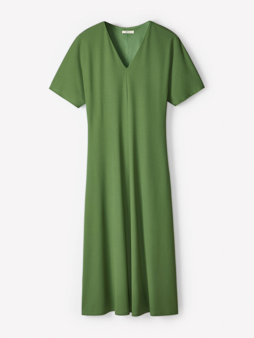 RW&CO Short-Sleeve V-Neck Midi Dress