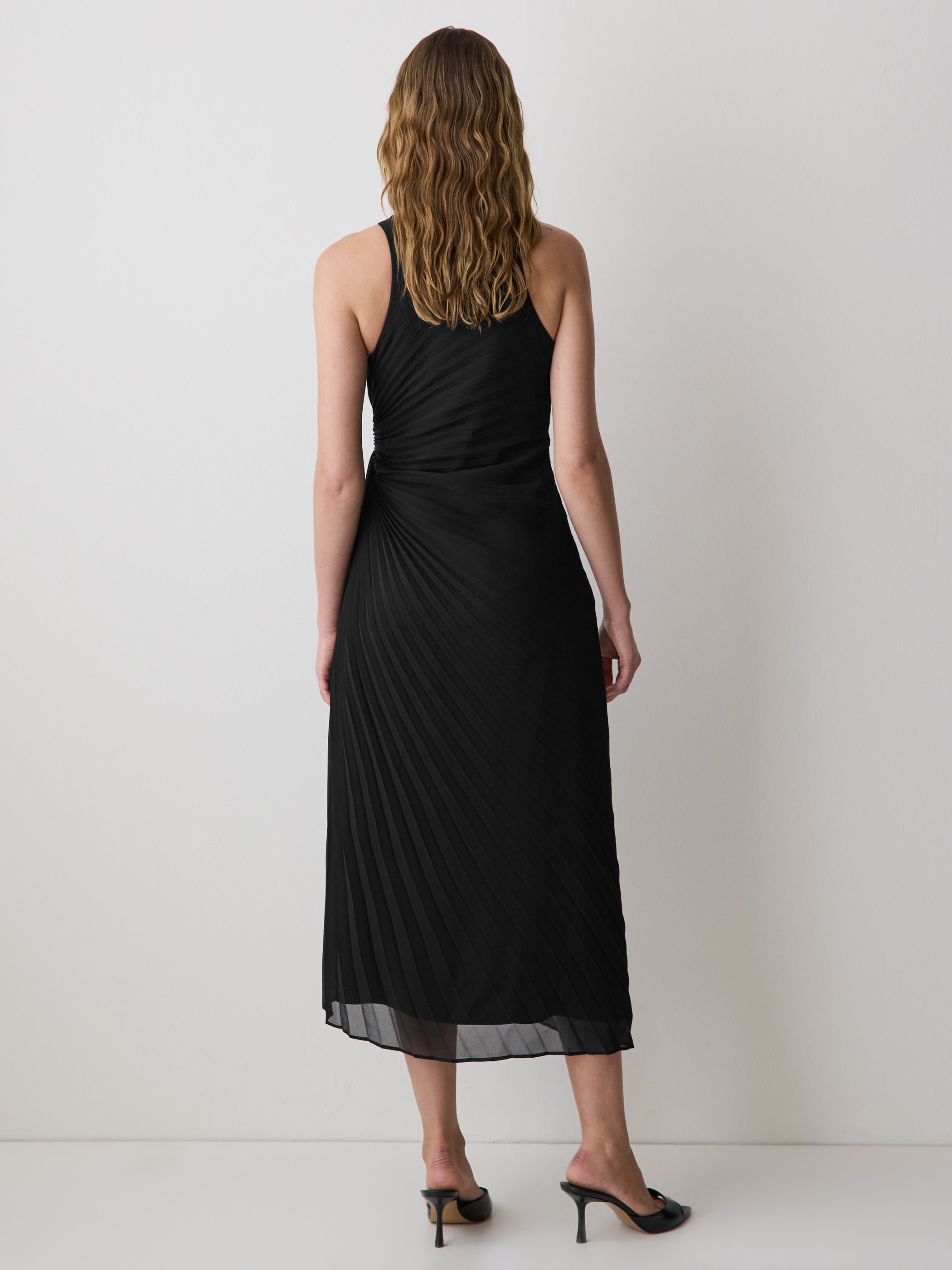 RW&CO Sleeveless Midi Cocktail Dress