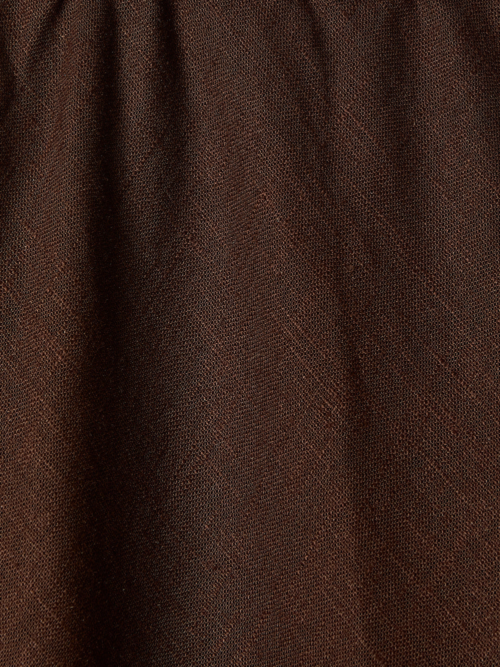 RW&CO Linen-Blend Straight Midi Skirt