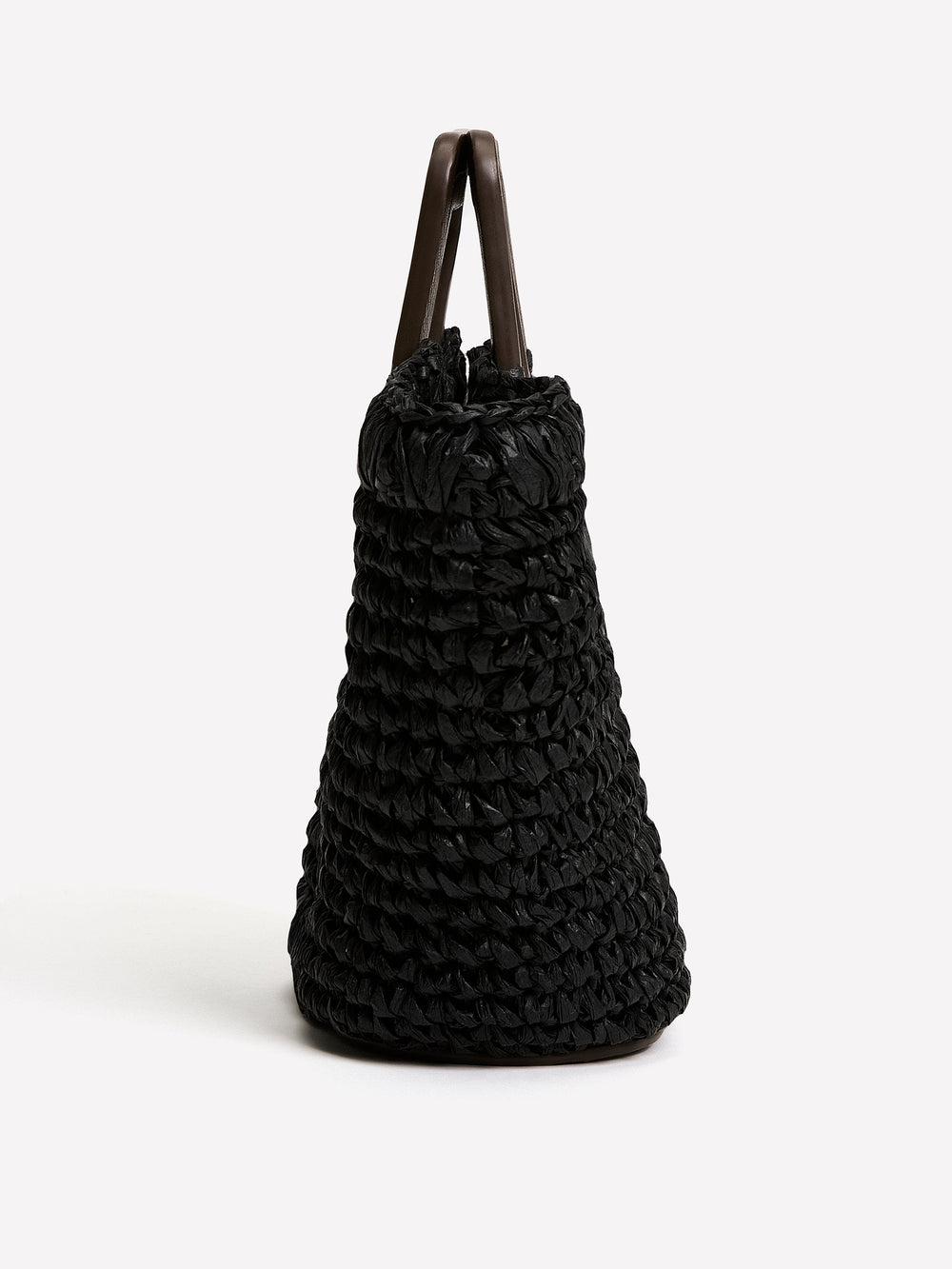 RW&CO Straw Handbag with Square Handle