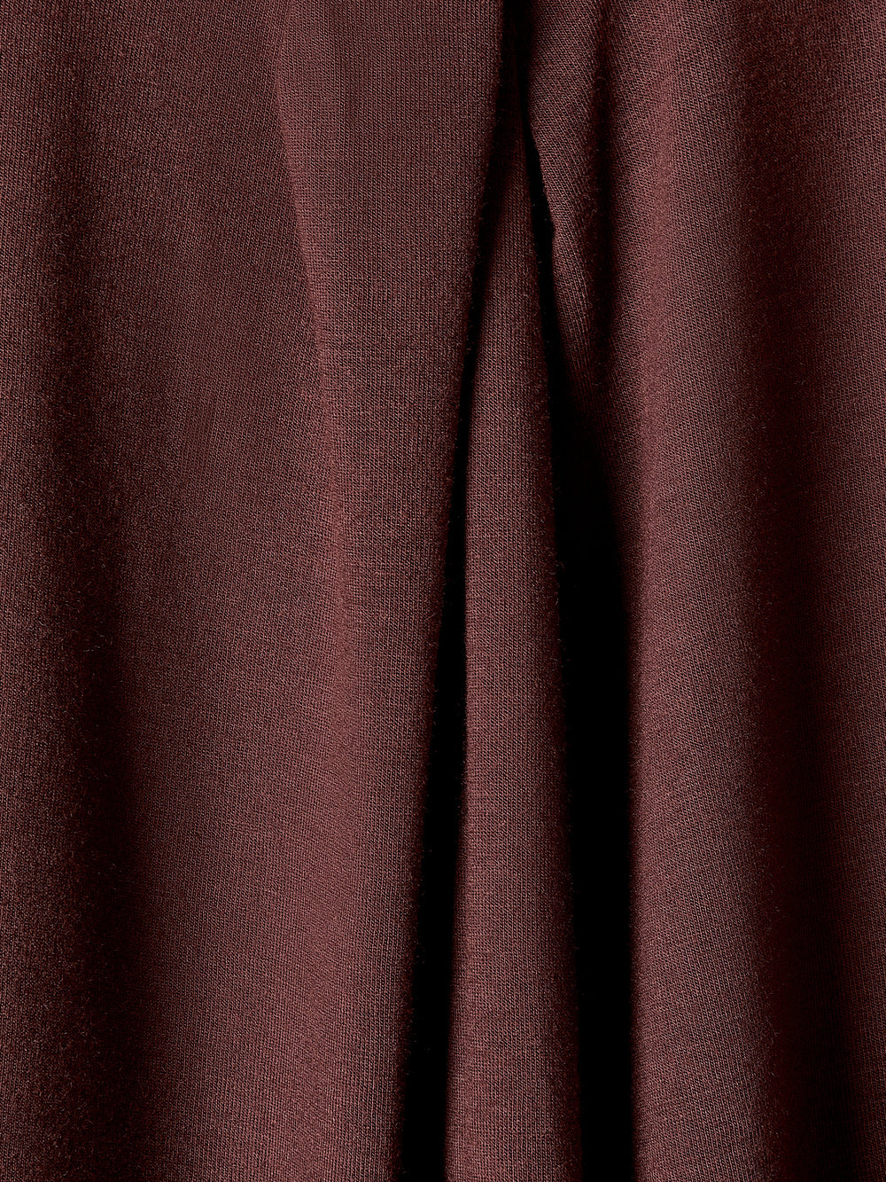 RW&CO Extended-Sleeve Top with Twisted Draped Mock Neckline