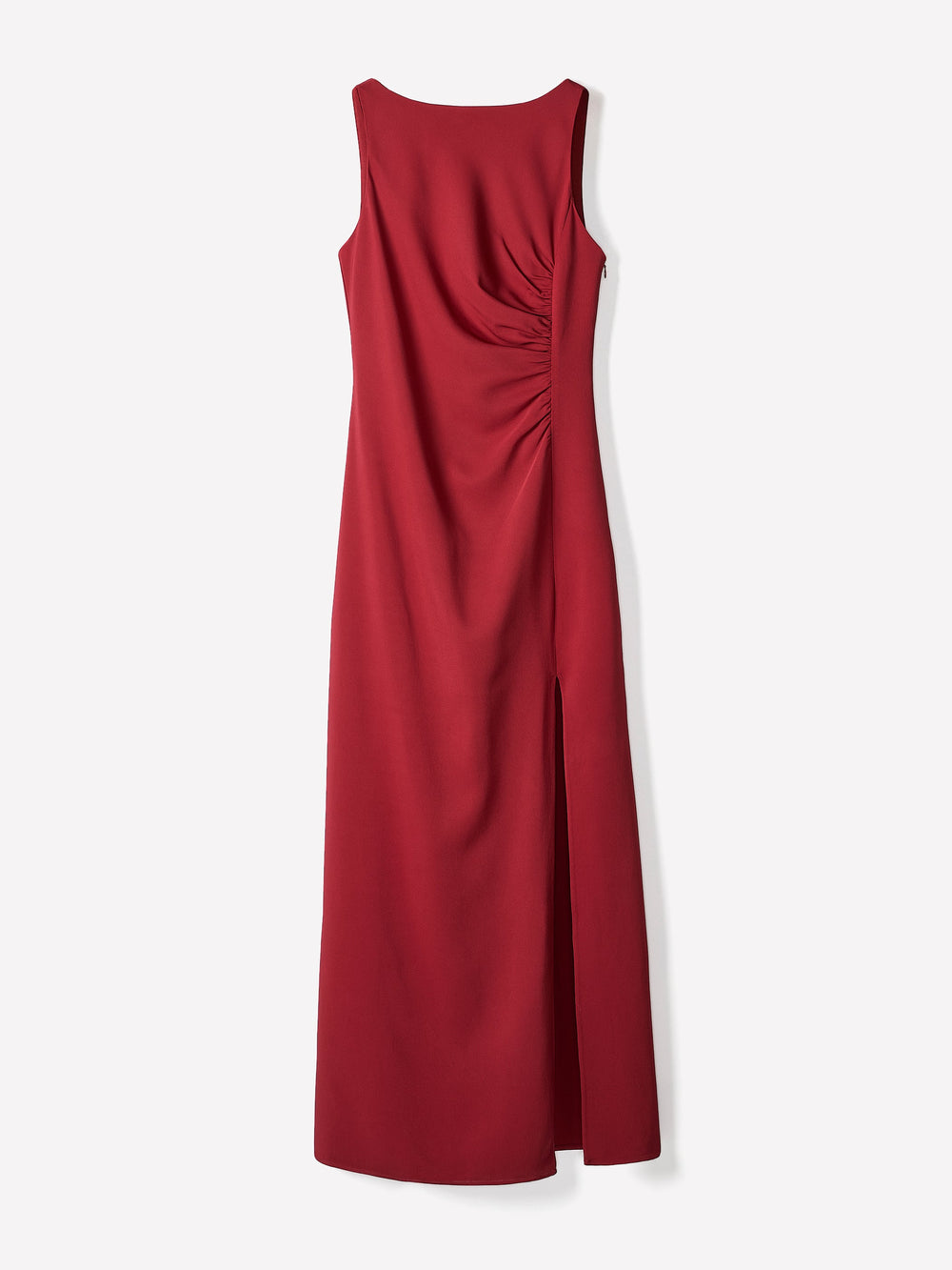 RW&CO Sleeveless Boat-Neck Maxi Cocktail Dress