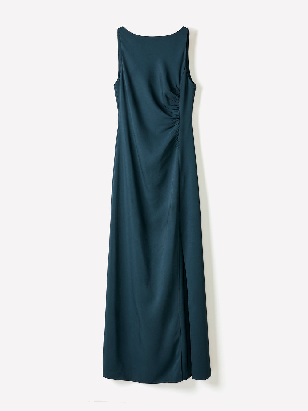RW&CO Sleeveless Boat-Neck Maxi Cocktail Dress