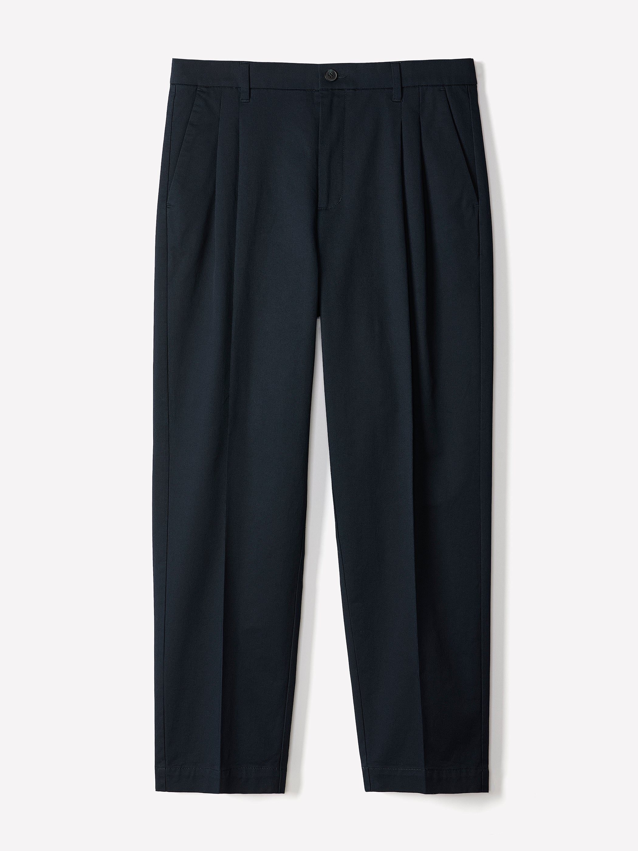 RW&CO Loose Straight-Leg Pleated Chino Pant