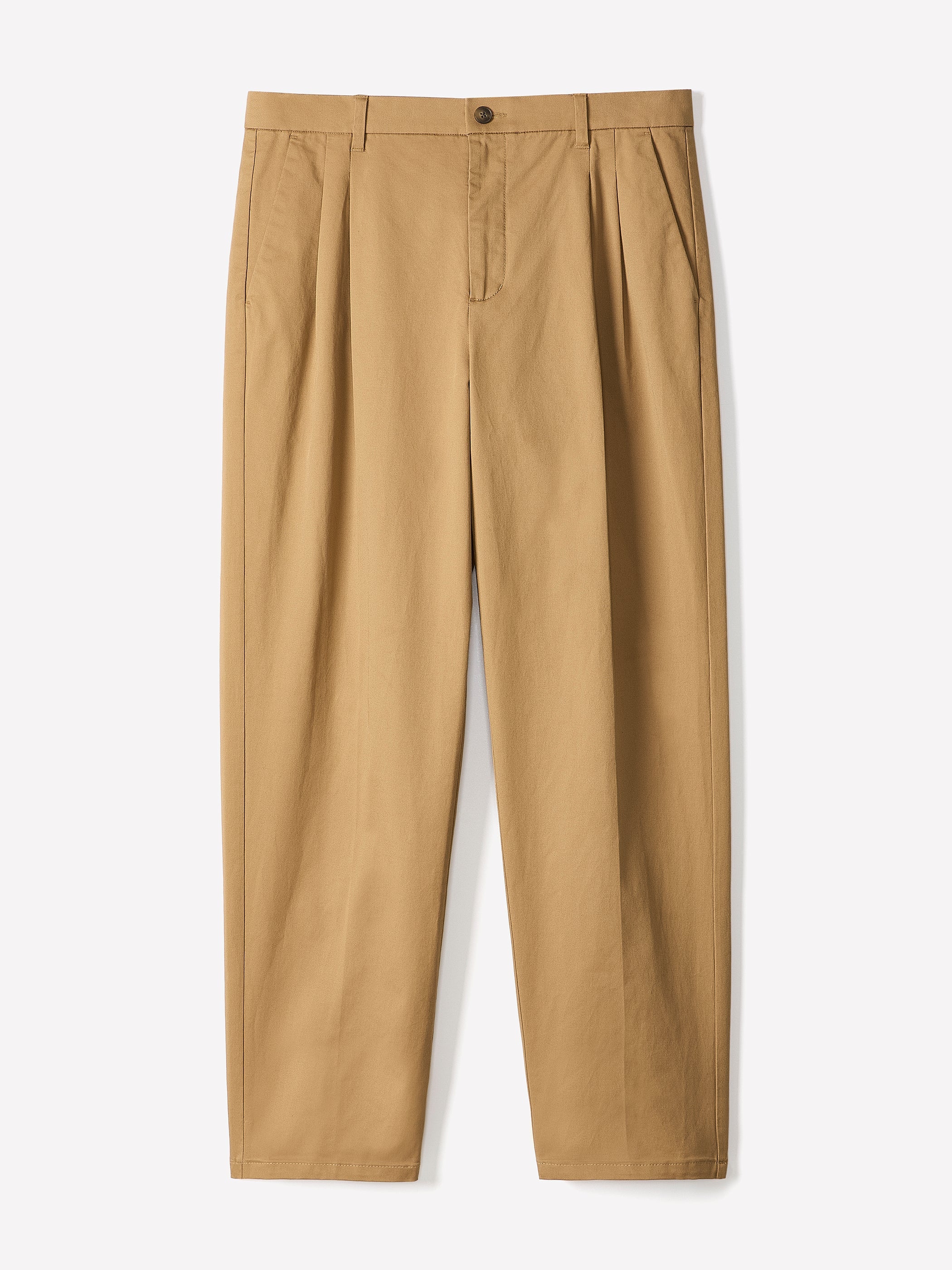 RW&CO Loose Straight-Leg Pleated Chino Pant