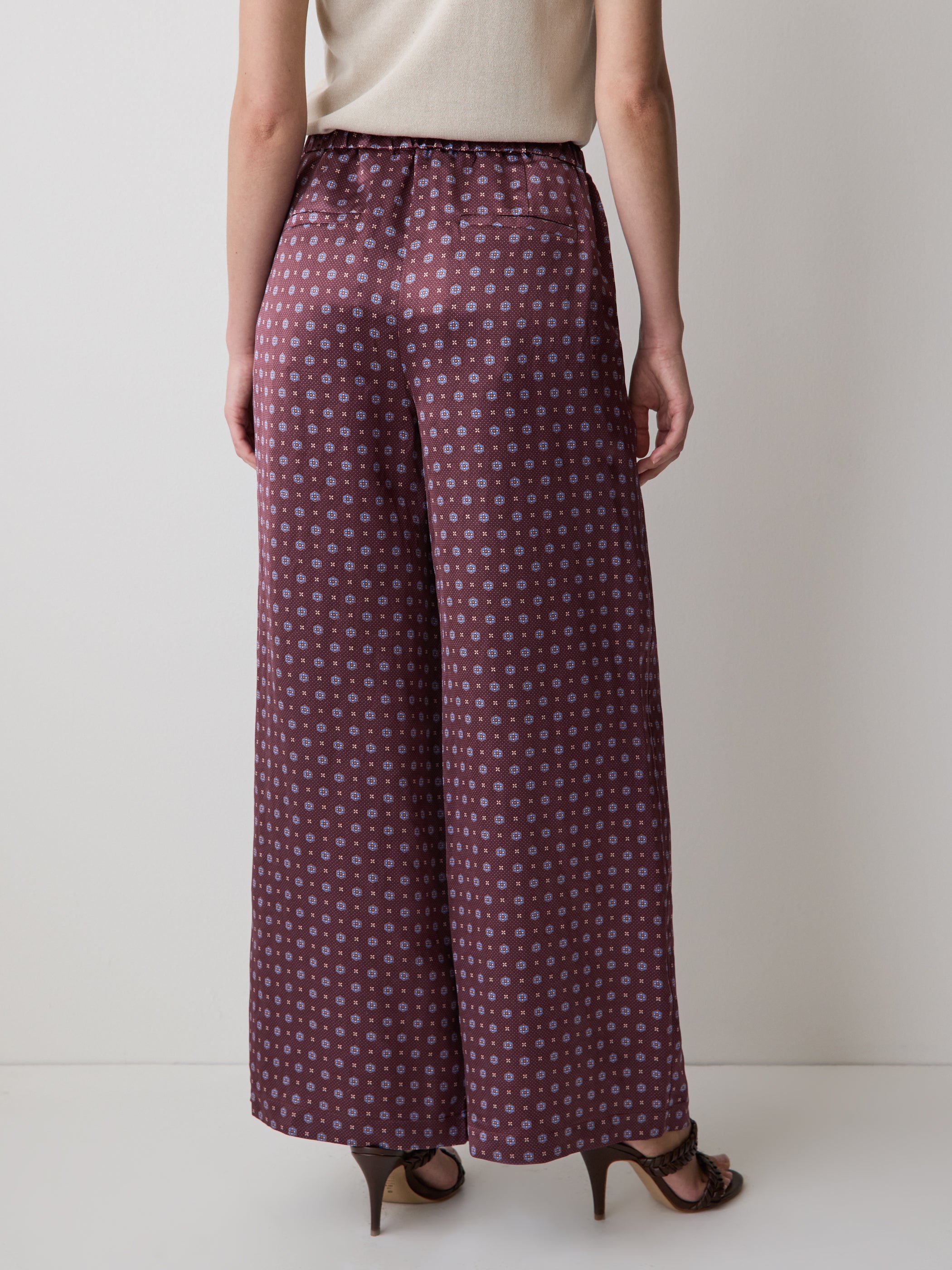 RW&CO Pull-On Mid-Rise Wide-Leg Pant