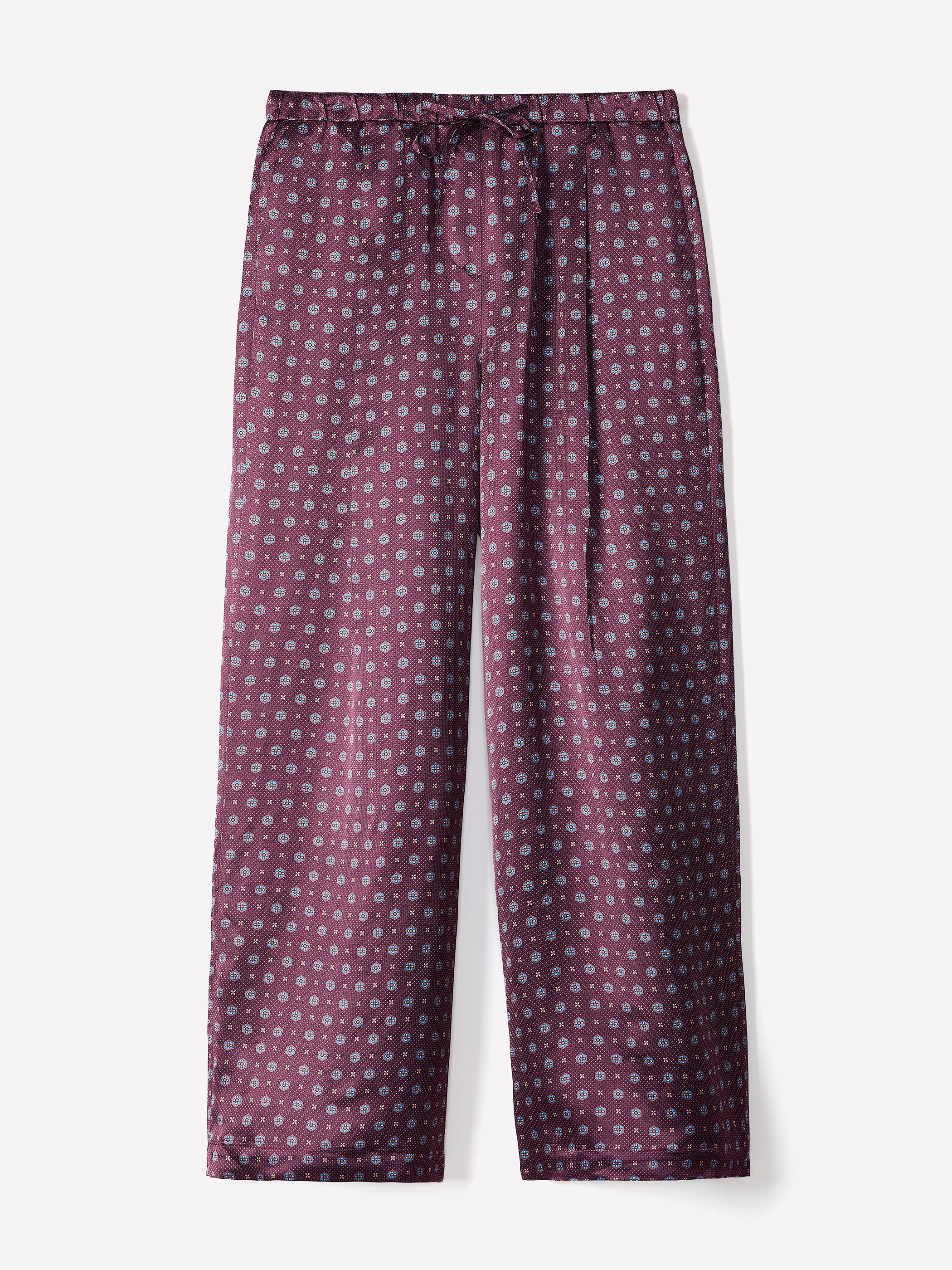 RW&CO Pull-On Mid-Rise Wide-Leg Pant