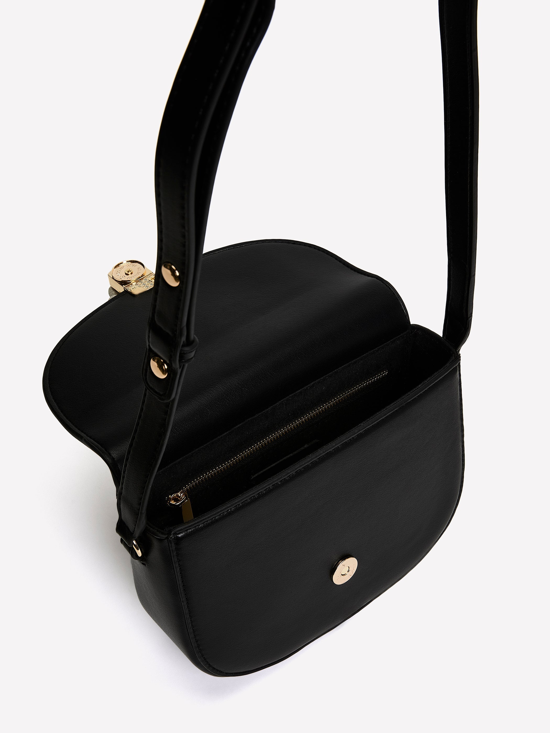 RW&CO Faux Leather Cross-Body Bag