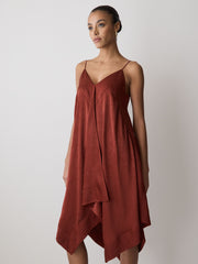 RW&CO Sleeveless V-Neck Midi Dress