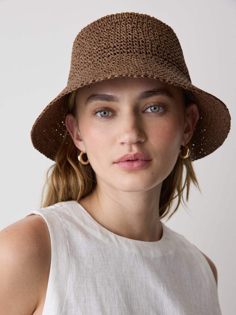 RW&CO Straw Bucket Hat