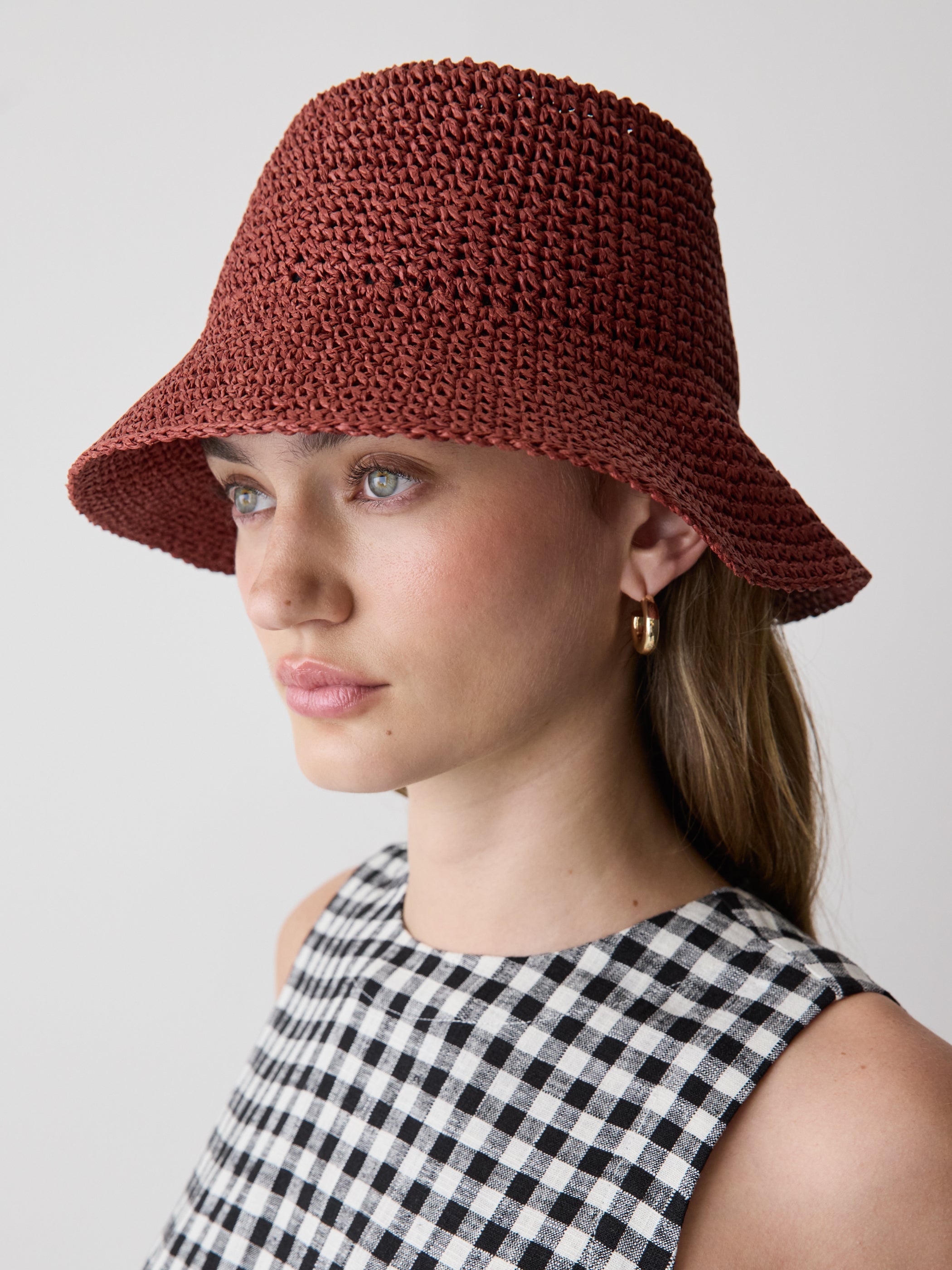 RW&CO Straw Bucket Hat