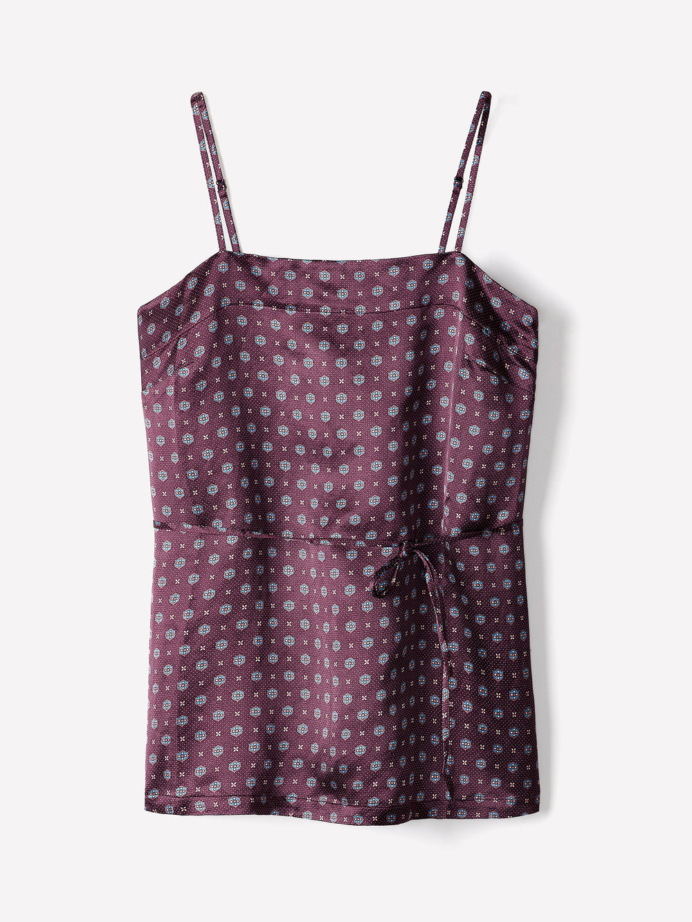 RW&CO Sleeveless Square-Neck Blouse