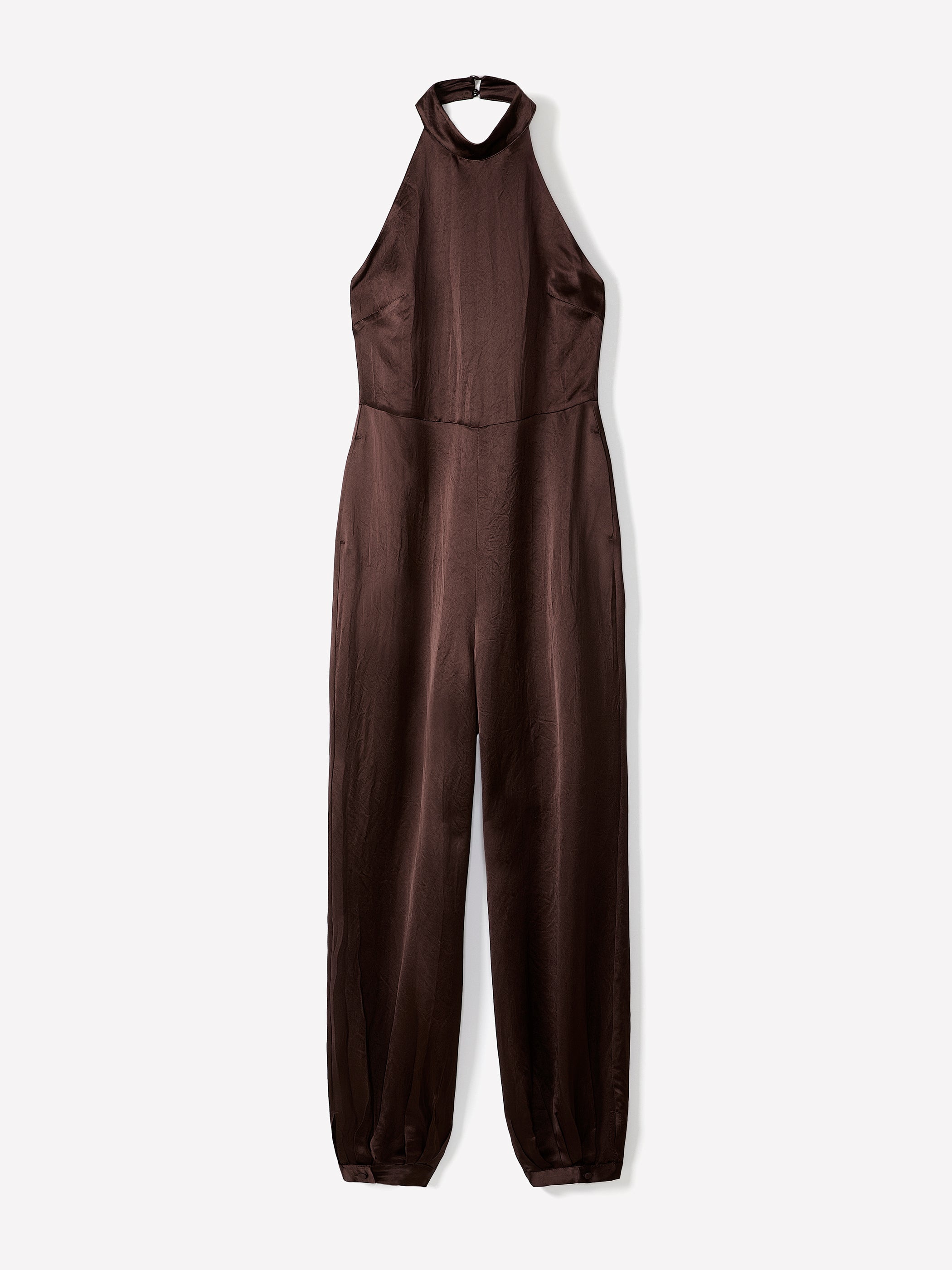 RW&CO Sleeveless Wide-Leg Jumpsuit with Open Back