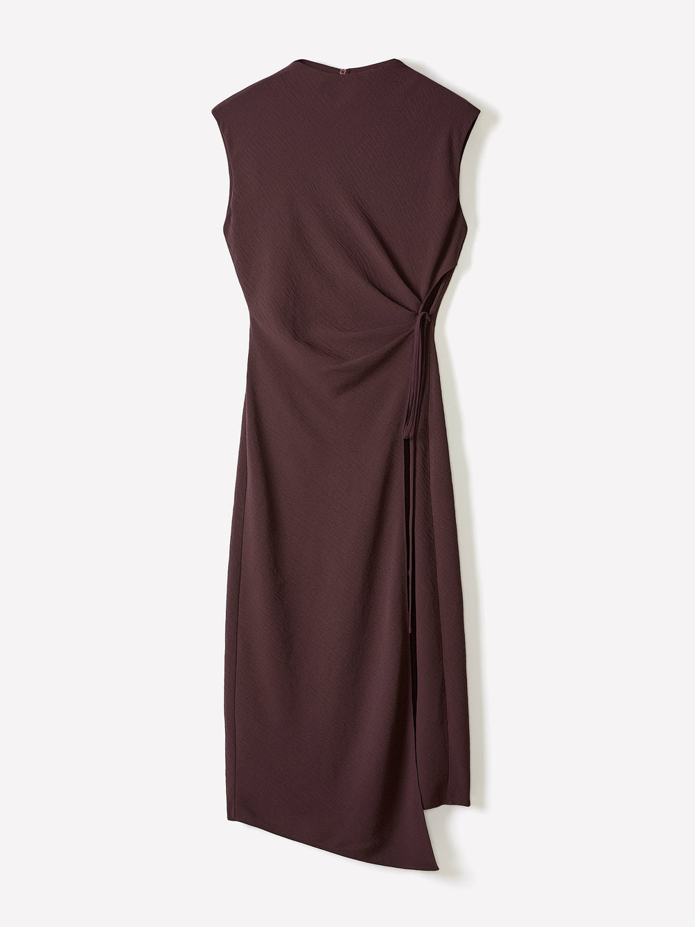 RW&CO Extended-Sleeve Mock-Neck Midi Dress with Wrap Detail