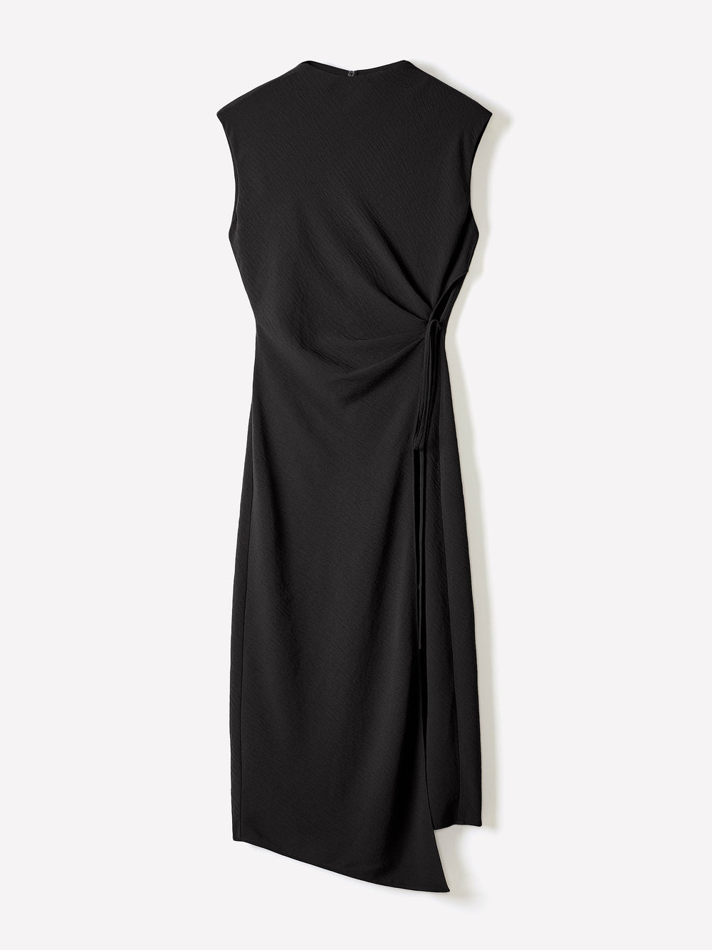 RW&CO Extended-Sleeve Mock-Neck Midi Dress with Wrap Detail