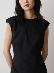 RW&CO Sleeveless Crew-Neck Mini Dress
