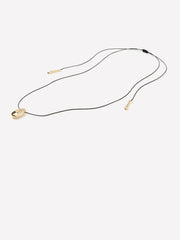 RW&CO Cord Necklace with Organic Pendant